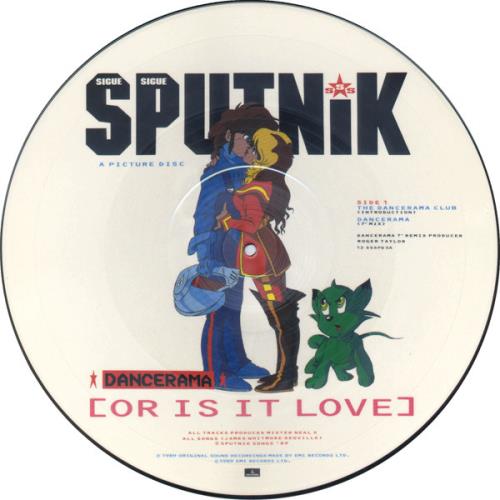 Sigue Sigue Sputnik Dancerama + Insert UK 12